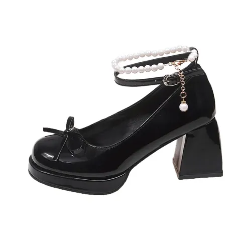 Dawei's House Chunky Heel High Heels Women's