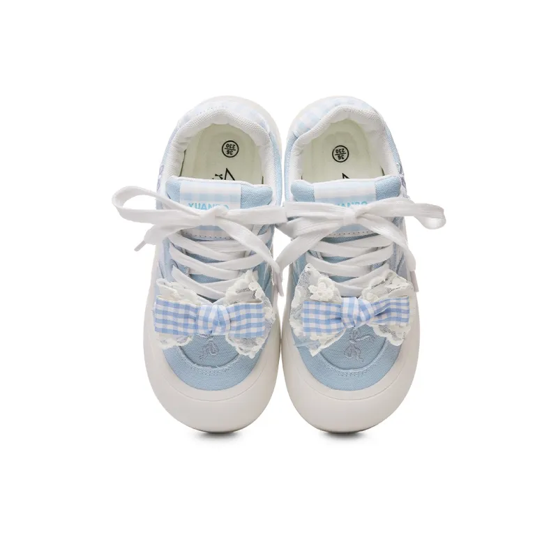 Lovely You Wear resistant And Lightweight Low Top Skateboard Shoes Women's-3