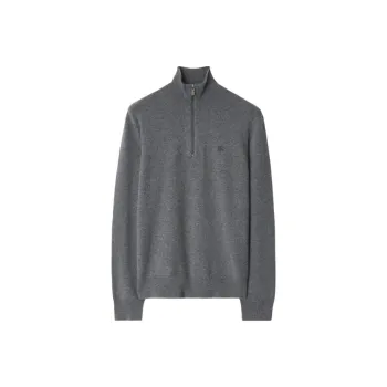 Burberry SS25 Cashmere Sweater Men's Gray