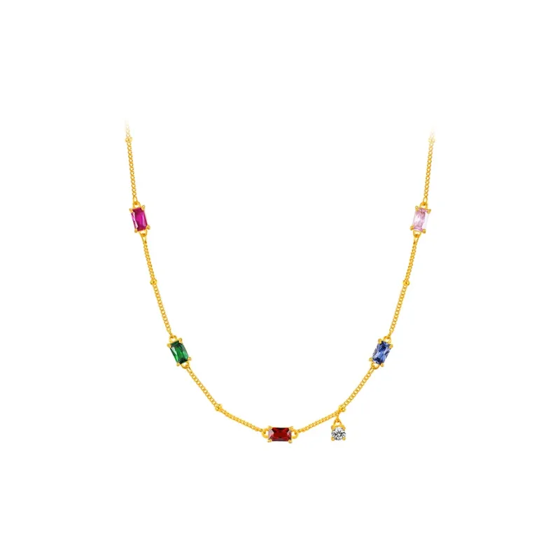 CHAOHONGJI S925 Silver Necklaces Women's-0