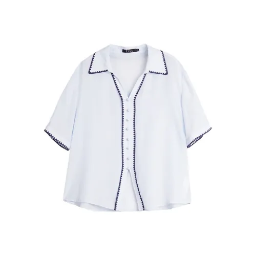 ELLE Shirts Women's Blue