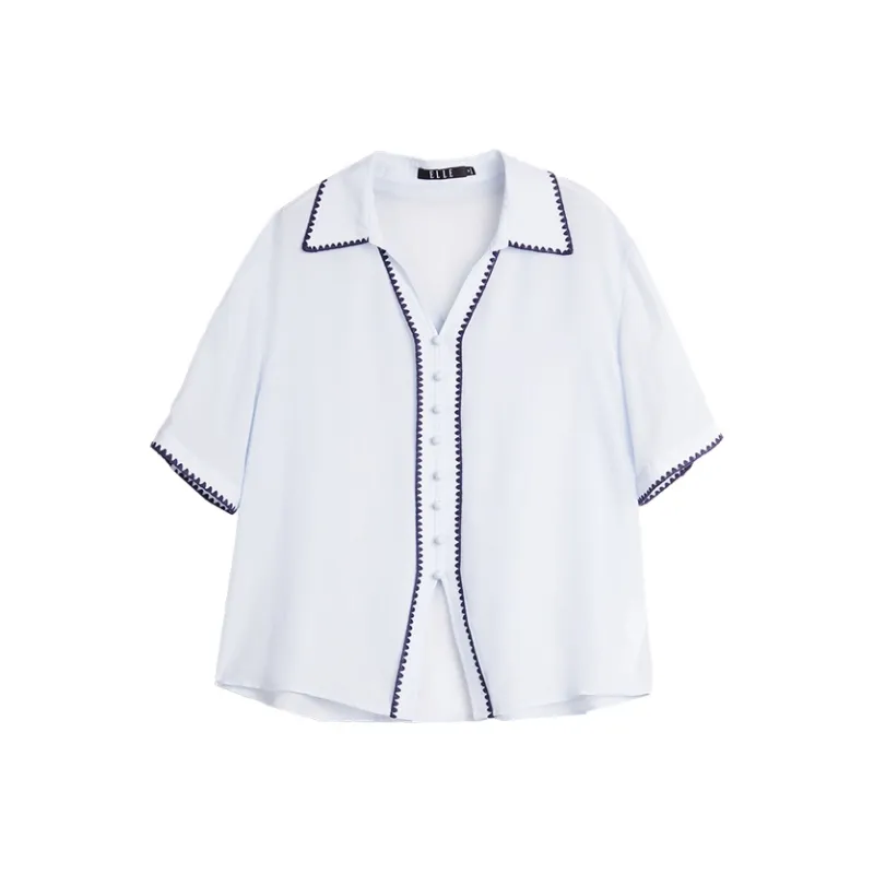 ELLE Shirts Women's Blue-0