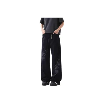 FAWENXIANGZI Jeans Men Black