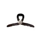 [Chocolate Brown]Tubas Round Logo Letter-13cm