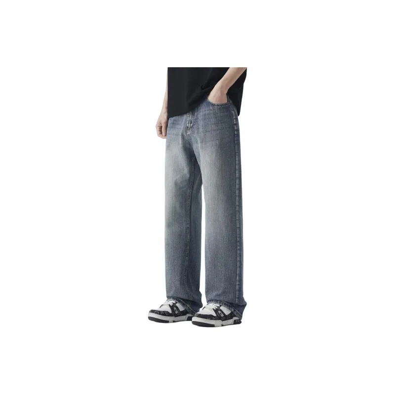  CHOCOOLATE Jeans Unisex Vintage Blue-0