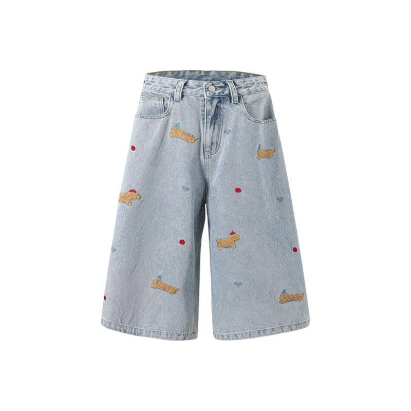 ROOMBOSE Denim Shorts Unisex-3
