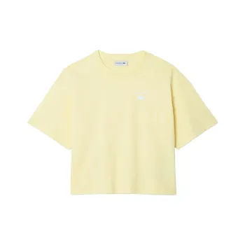 LACOSTE T Shirts Women's Yellow