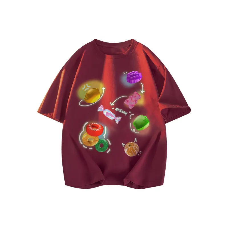 Qnxeey T Shirts Unisex-6