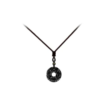 I&YOU Obsidian Jade Necklaces Unisex