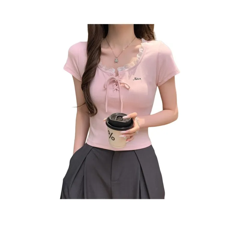 Flowers In Water T Shirt Women's-2