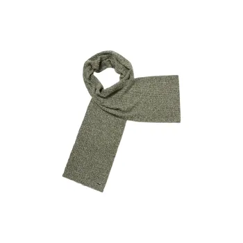 LACOSTE Wool, Acrylic Knit Scarves Men's Khaki Olive