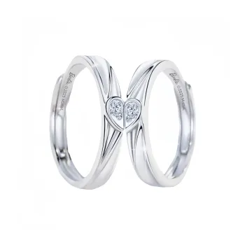 Barbie S925 Silver Rings Unisex Silver