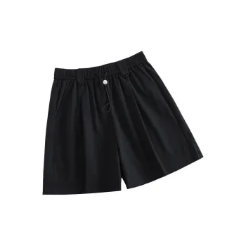TERRE BLEUE Summer Casual Shorts Loose Fit Women's