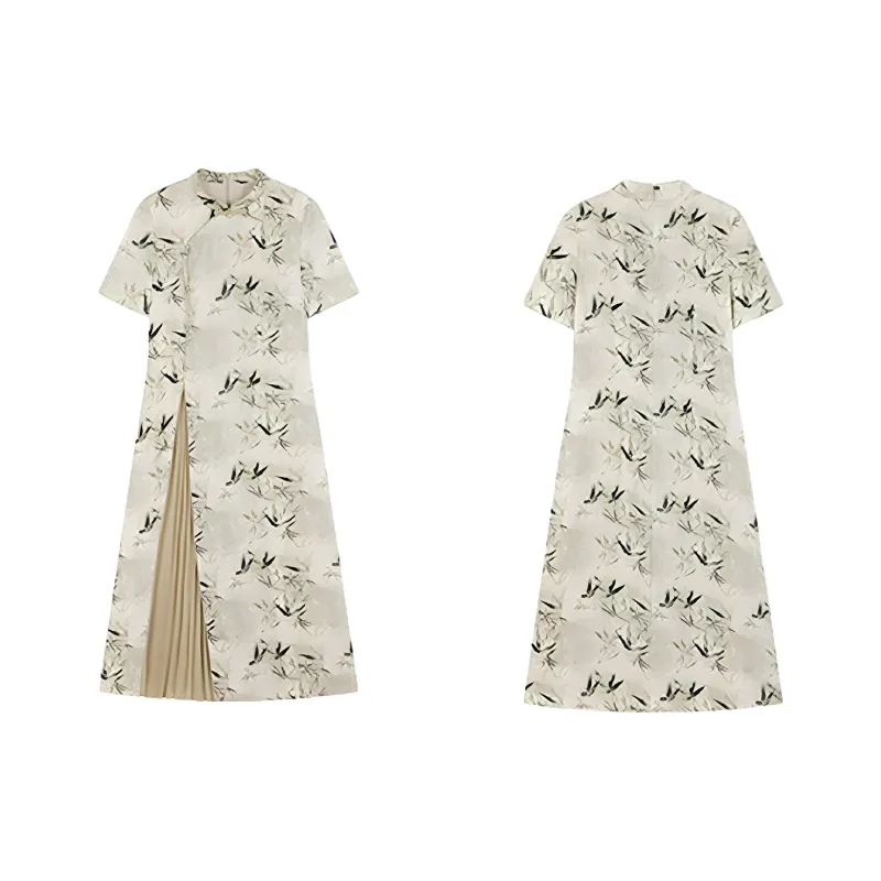 LUYOUYE Short Sleeved Dress Women's-2
