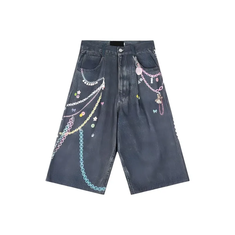 IQC Denim Shorts Women's Blue-0