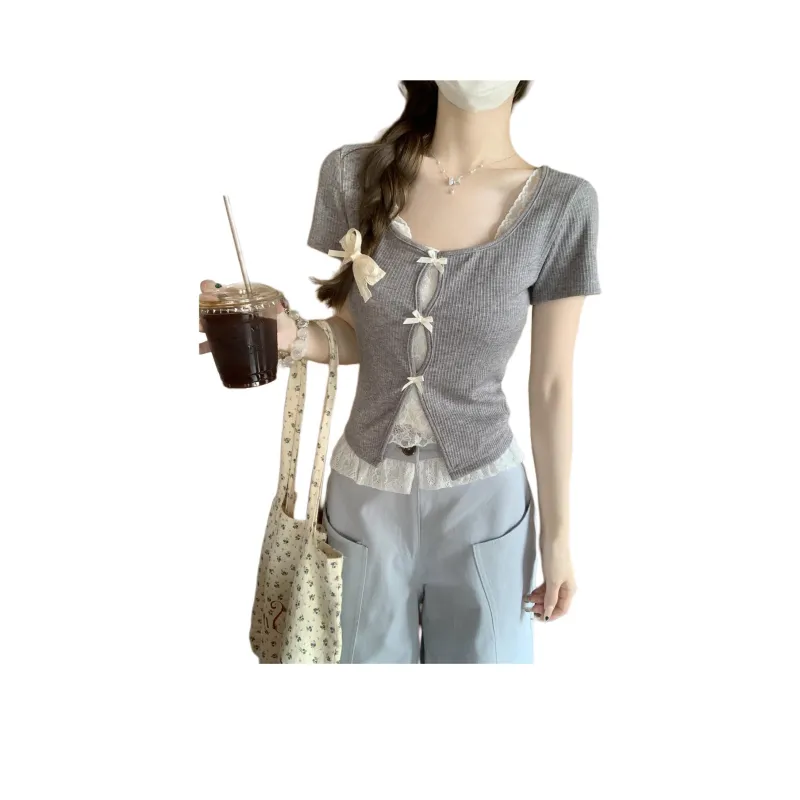 Flowers In Water T Shirt Women's-1
