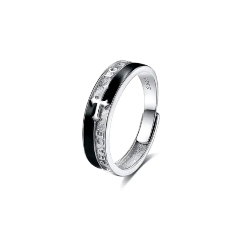 I&YOU Colored Glaze Rings Unisex-2