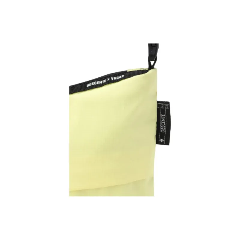 DESCENTE Brand Logo Crossbody Bag, Shoulder Bag Mini Unisex Yellow-7