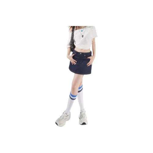 FOREVER 21 Denim Short Skirts Women's