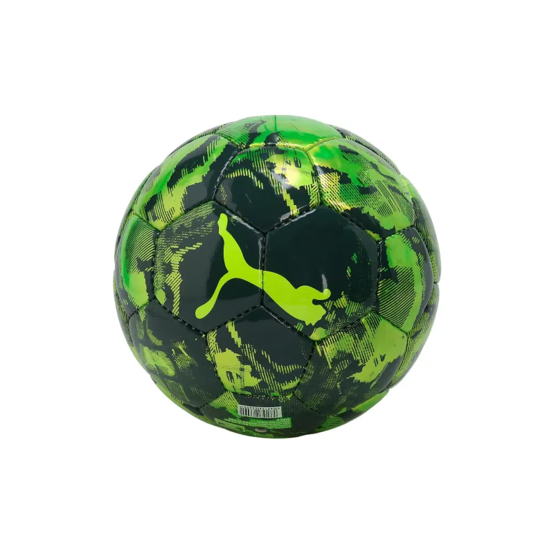 PUMA Size 3 Soccer TPU Hand Stitched Soccer Ball Kids' Alert Yellow Glossy Green Galaxy Gray-0