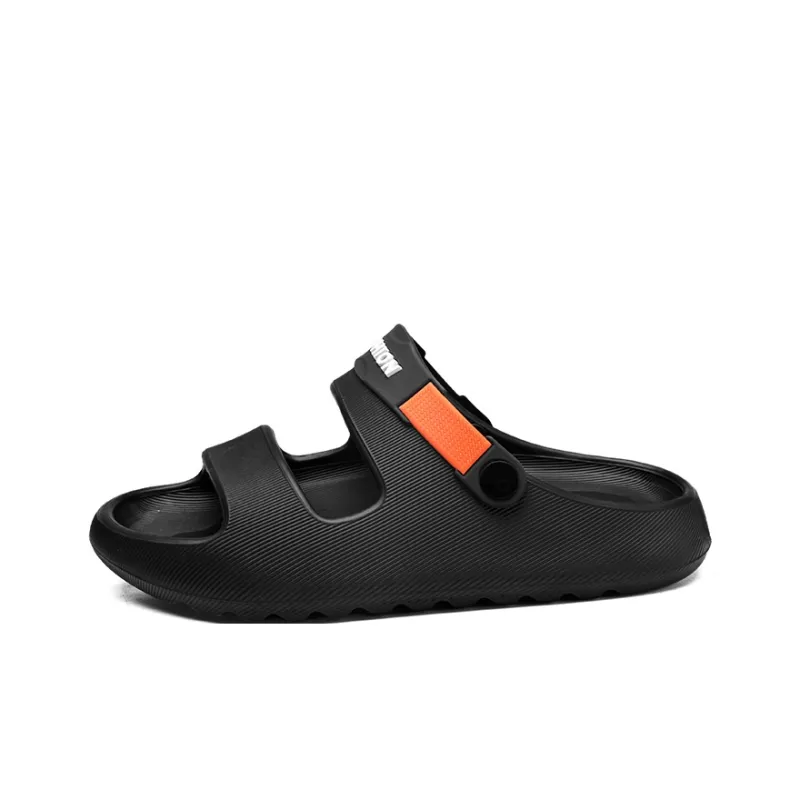NANJIREN Beach Sandals Unisex Black Orange/Black Green/White Green/Beige Brown-5