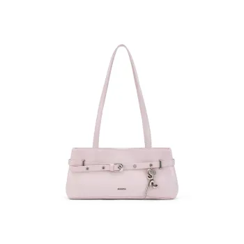 MCMIKO Cow Leather Shoulder Bag Women's Cherry Blossom Pink