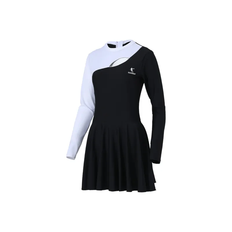 QIAODAN Adults One Piece Swim Dresses & Skirts Women's-0