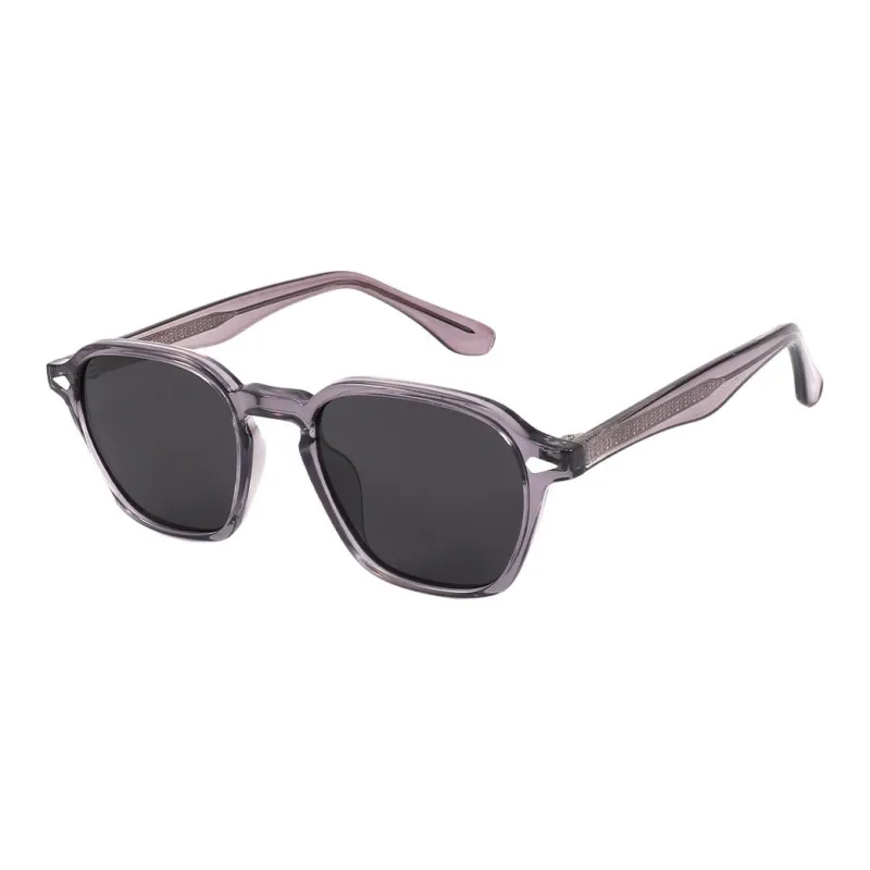 JEKA TR/Memory Plastic Square Sunglasses Unisex-3