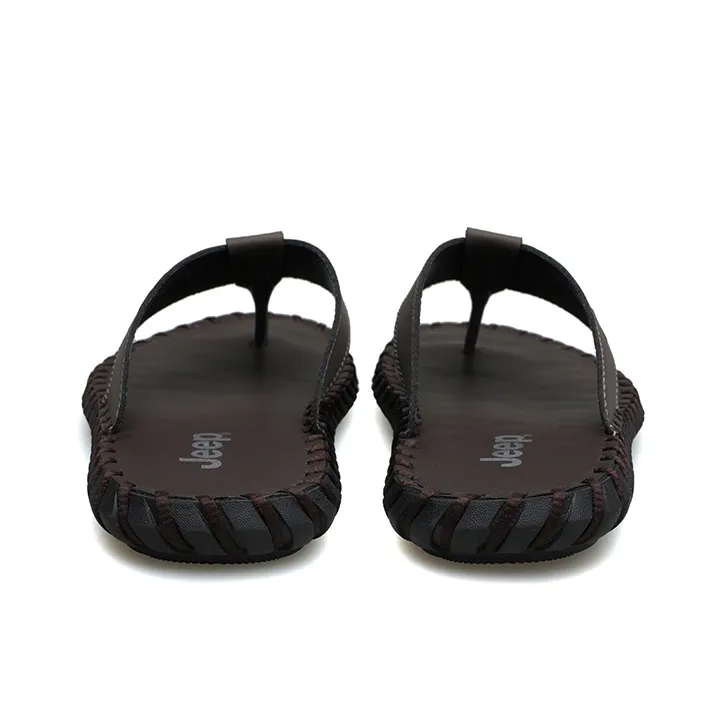 Jeep Rubber Sole Odor Resistant Slip Resistant Flip Flops Unisex-16