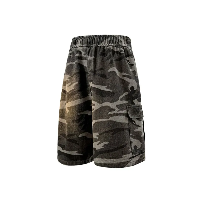 RASHOMONG Casual Shorts Unisex-1