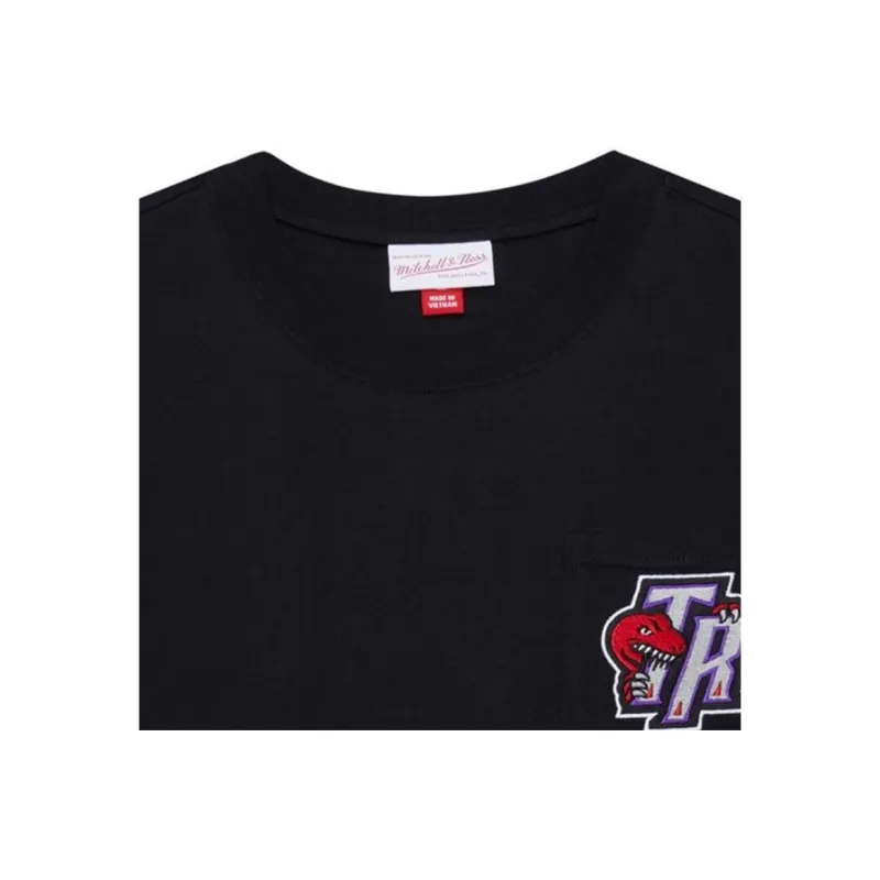 Mitchell & Ness x NBA Toronto Raptors T Shirt Unisex Black-4