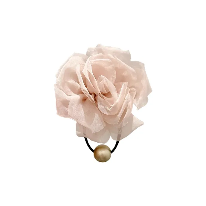 Water Jade Rubber Band Hair Tie Women's-0