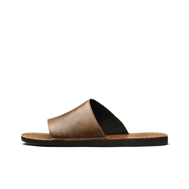 Eminu Rubber Sole Slip Resistant Slide Slippers Men's-5