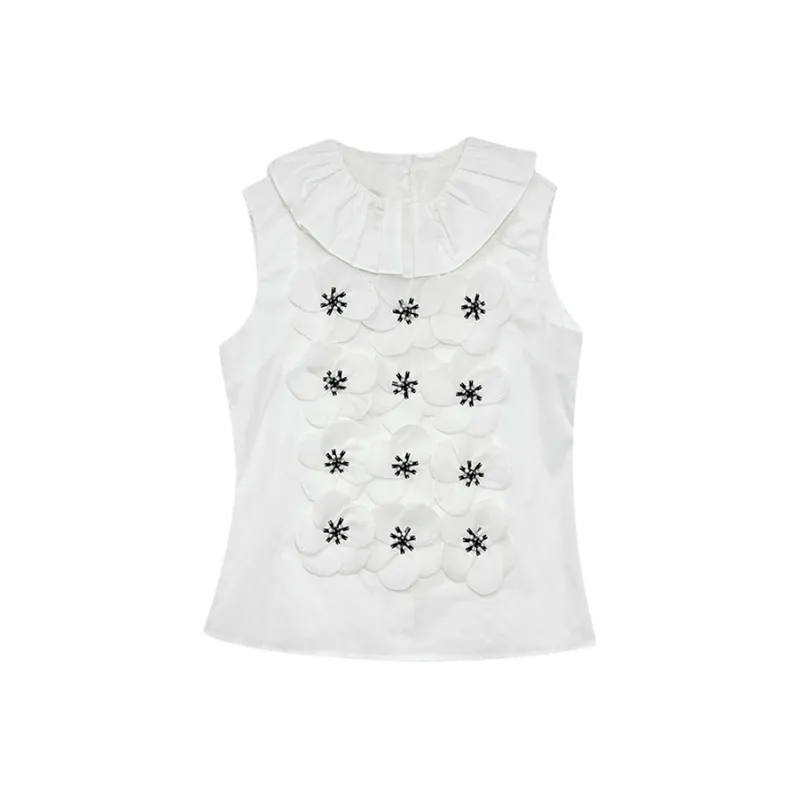 Icicofficial Shirts Women's White Shirt-0
