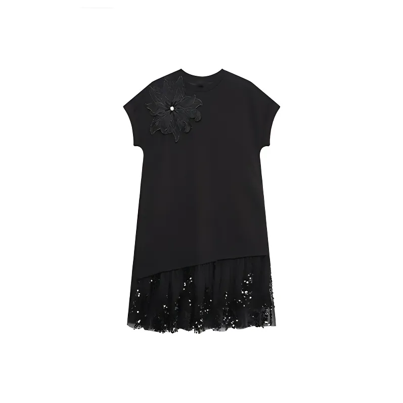 LUYOUYE Short Sleeved Dress Women's-0