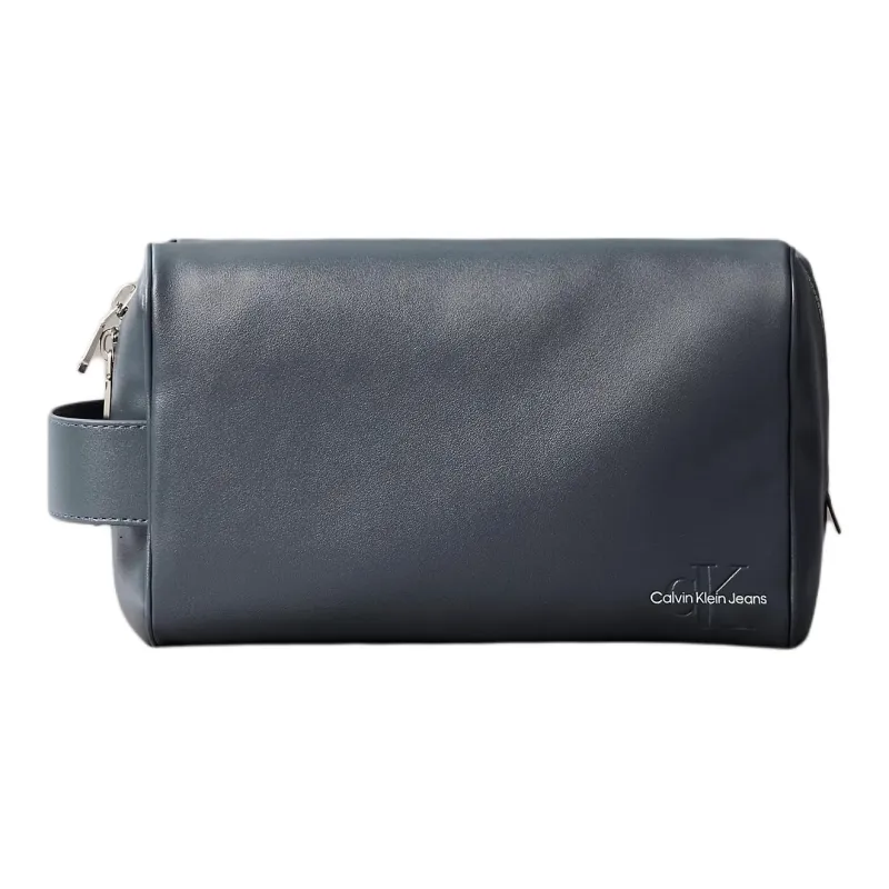 CALVIN KLEIN Polyurethane Travel Storage Bag Men's Gray-0
