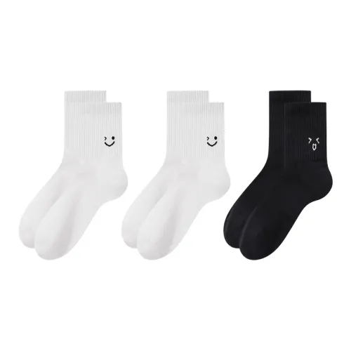 2323 Mid Calf Socks Women's 3 Pack