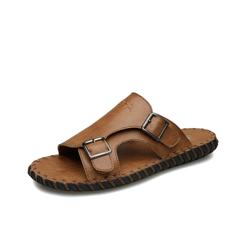 Jeep Rubber Sole Slip Resistant Slide Slippers Men's-1