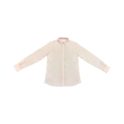 Burberry Shirts Men Pink