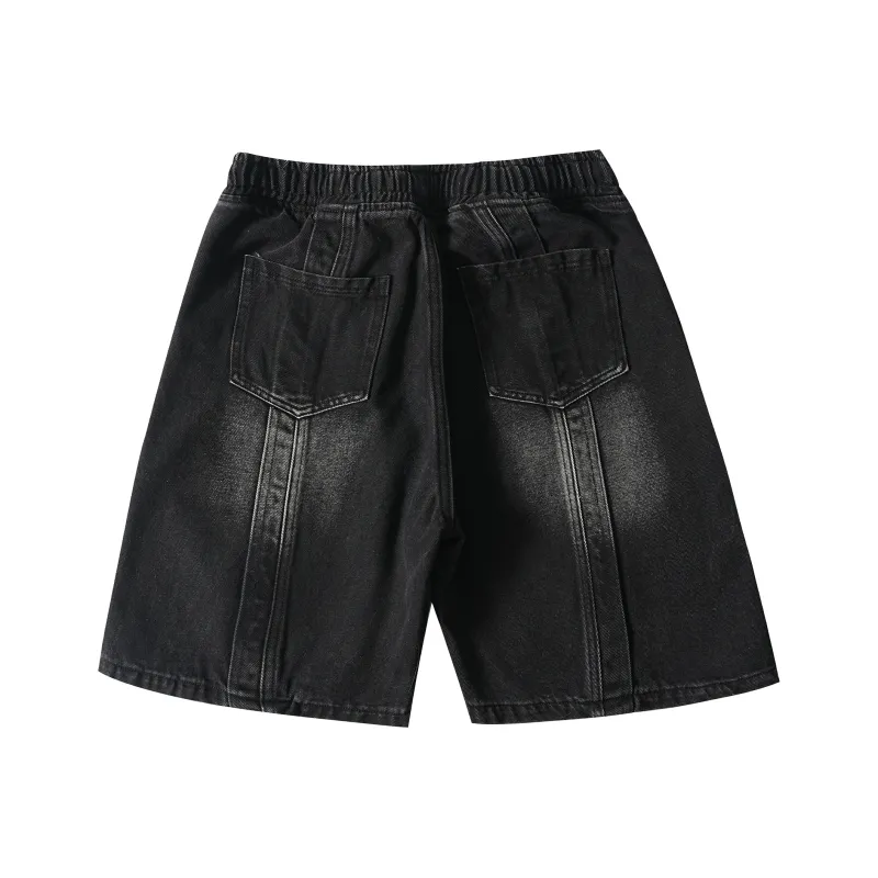 FONDLOOK Denim Shorts Unisex-1
