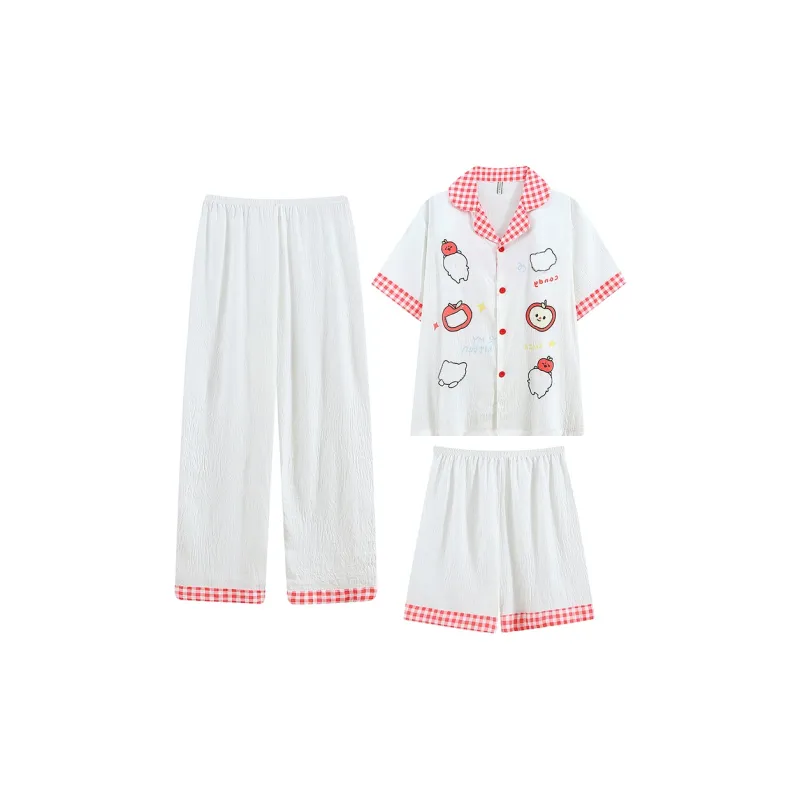 YUZHAOLIN Pajama Set Spring And Summer Women's-1