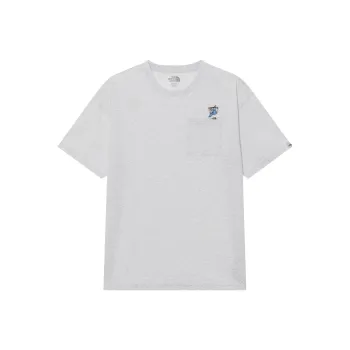 THE NORTH FACE T Shirt Men's Light Gray