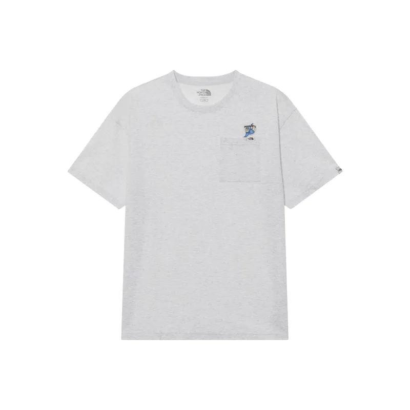 THE NORTH FACE T Shirt Men's Light Gray-0