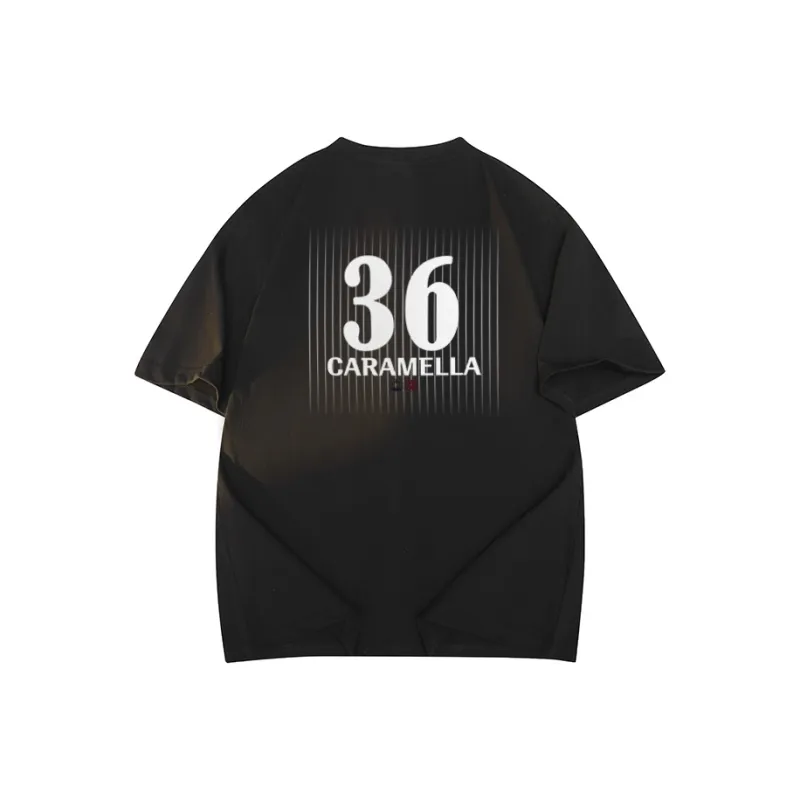 Caramella Drop Shoulder Sleeve T Shirt Women's-9