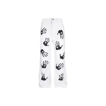 FORCEPULR Casual Pants Unisex White