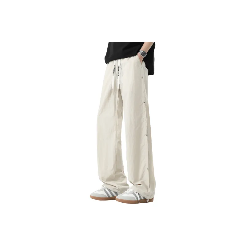 CAREBEARS Casual Pants Unisex Khaki-12