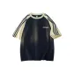 Navy Blue & Yellow