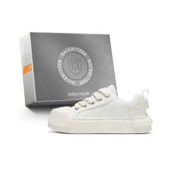 HACKBUTEER Low Top Skateboard Shoes Men's Box Included