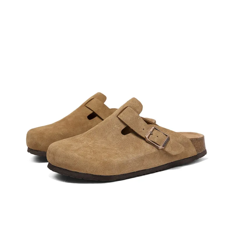 HACKBUTEER Closed Toe Slippers Unisex-2
