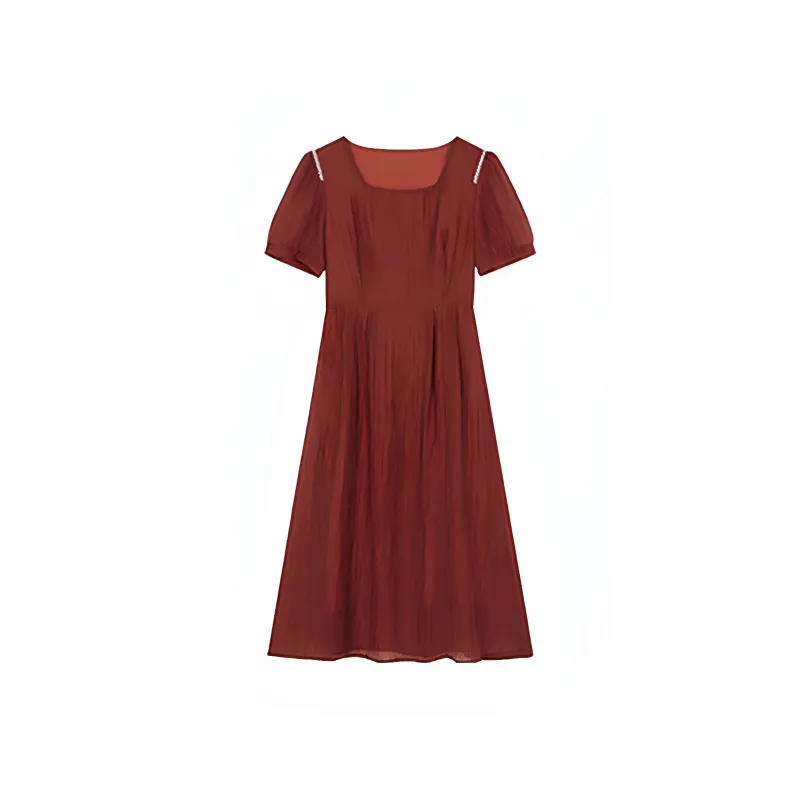 LUYOUYE Short Sleeved Dress Women's-0